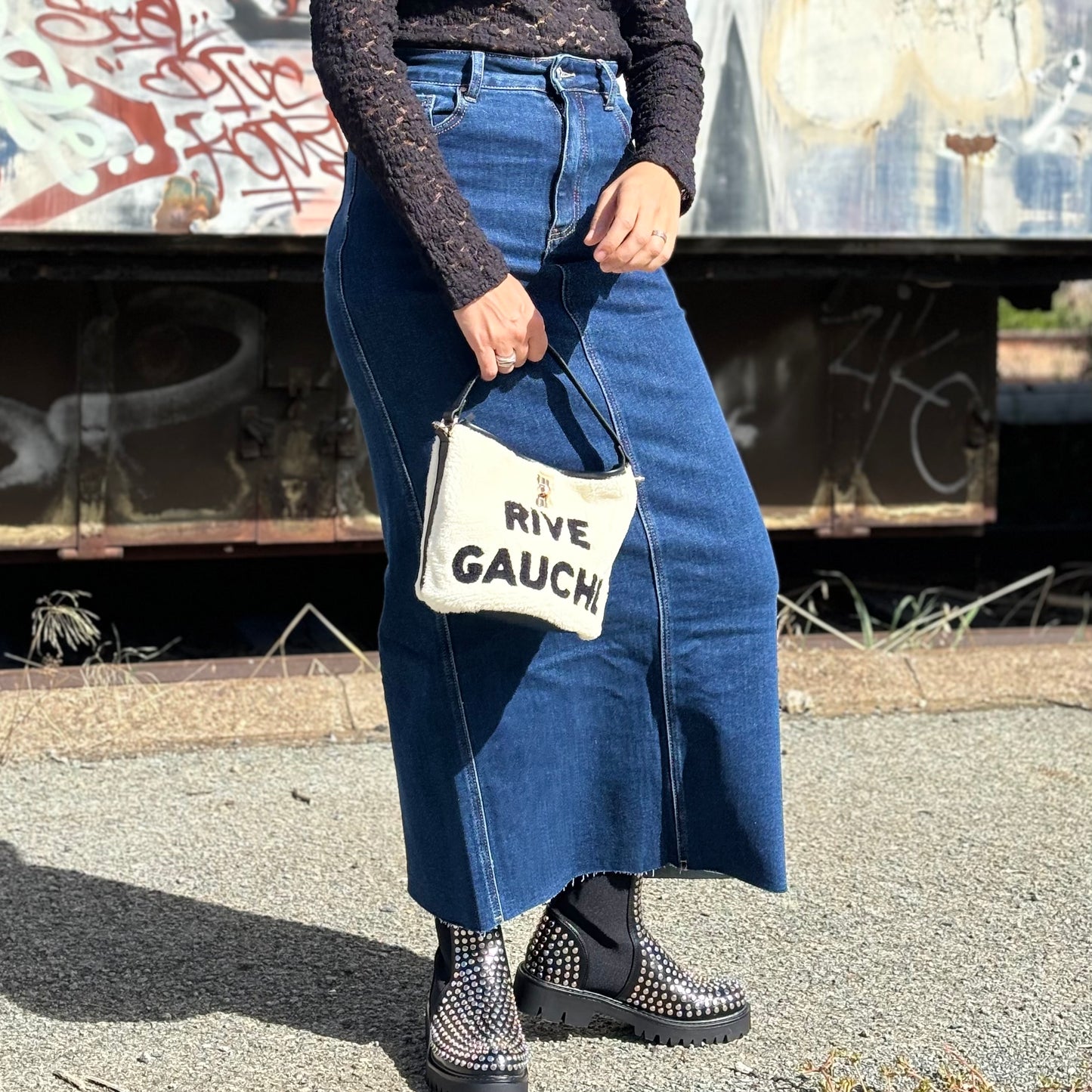 JUPE LONGUE JEANS (Blue)