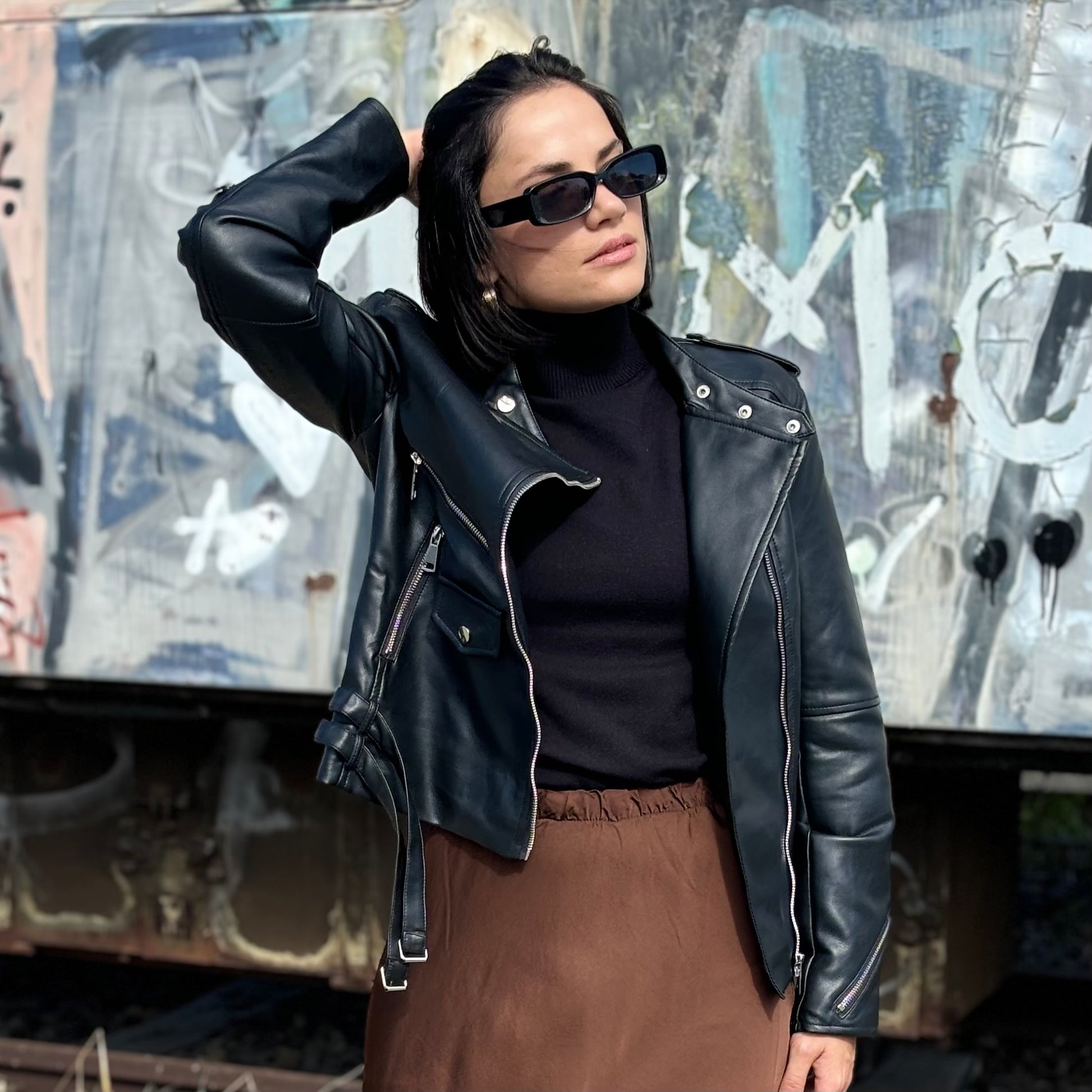 Veste perfecto noire 